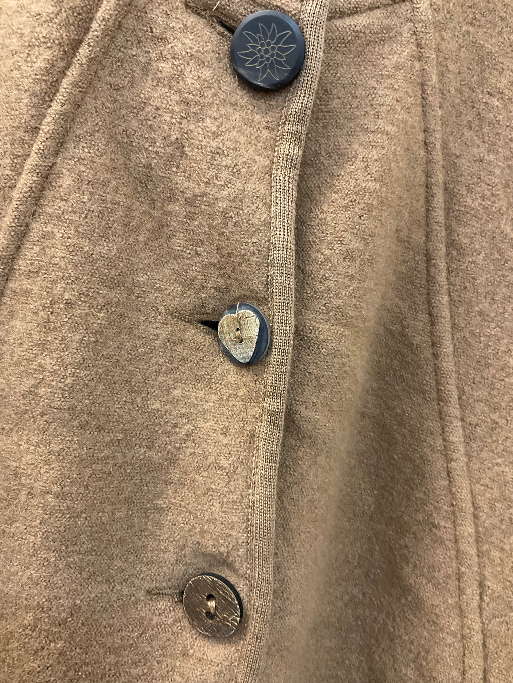 Geiger boiled wool coat