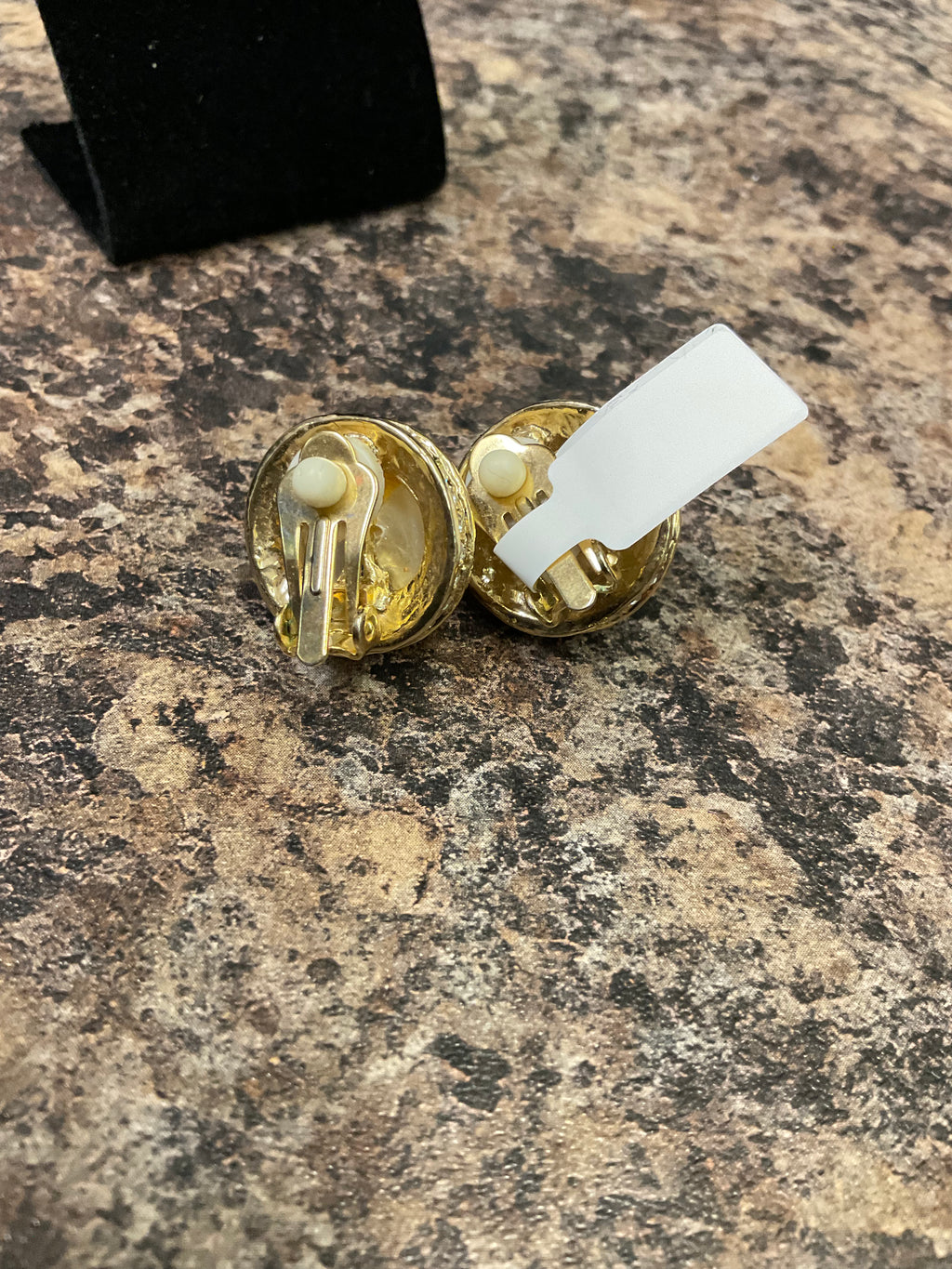 Vintage clip on earrings