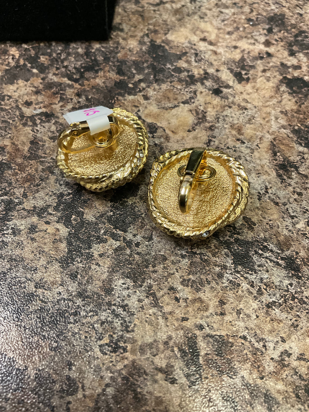 Vintage clip on earrings