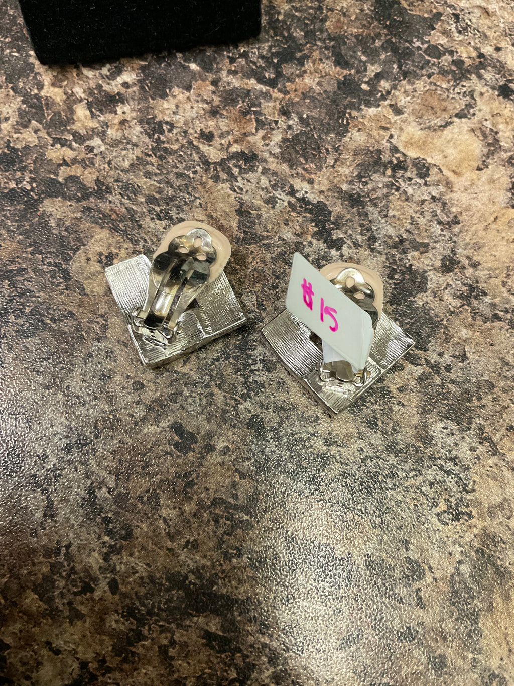 Vintage clip on earrings