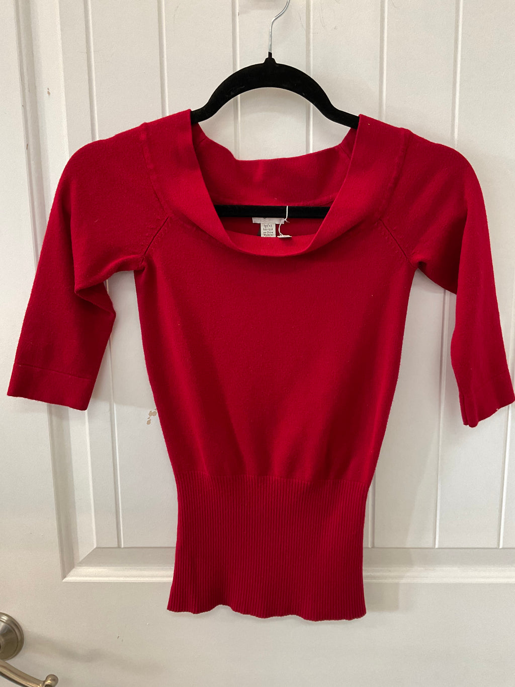 Dynamite Red Fitted Sweater XS