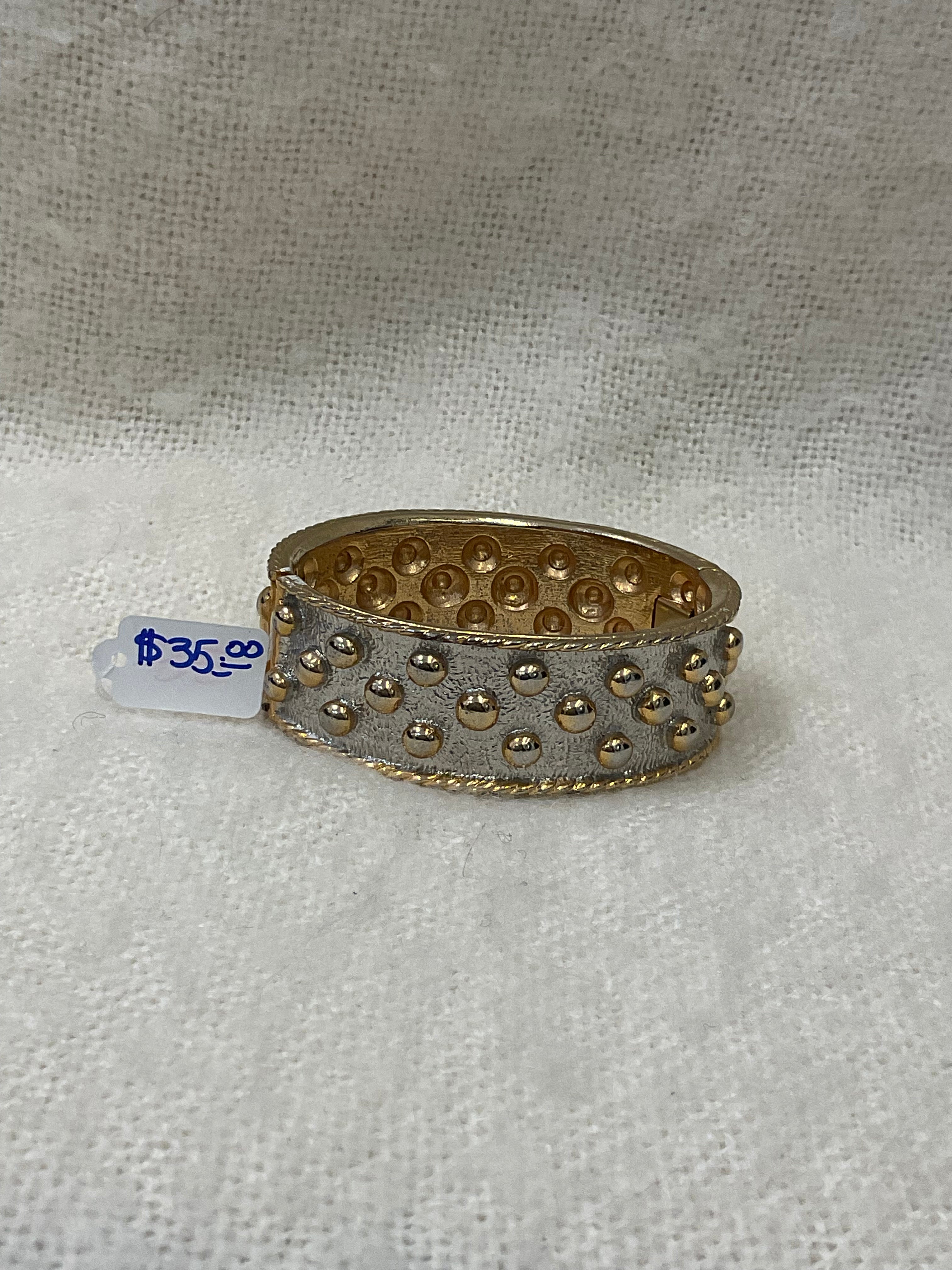 Gold Statement bracelet