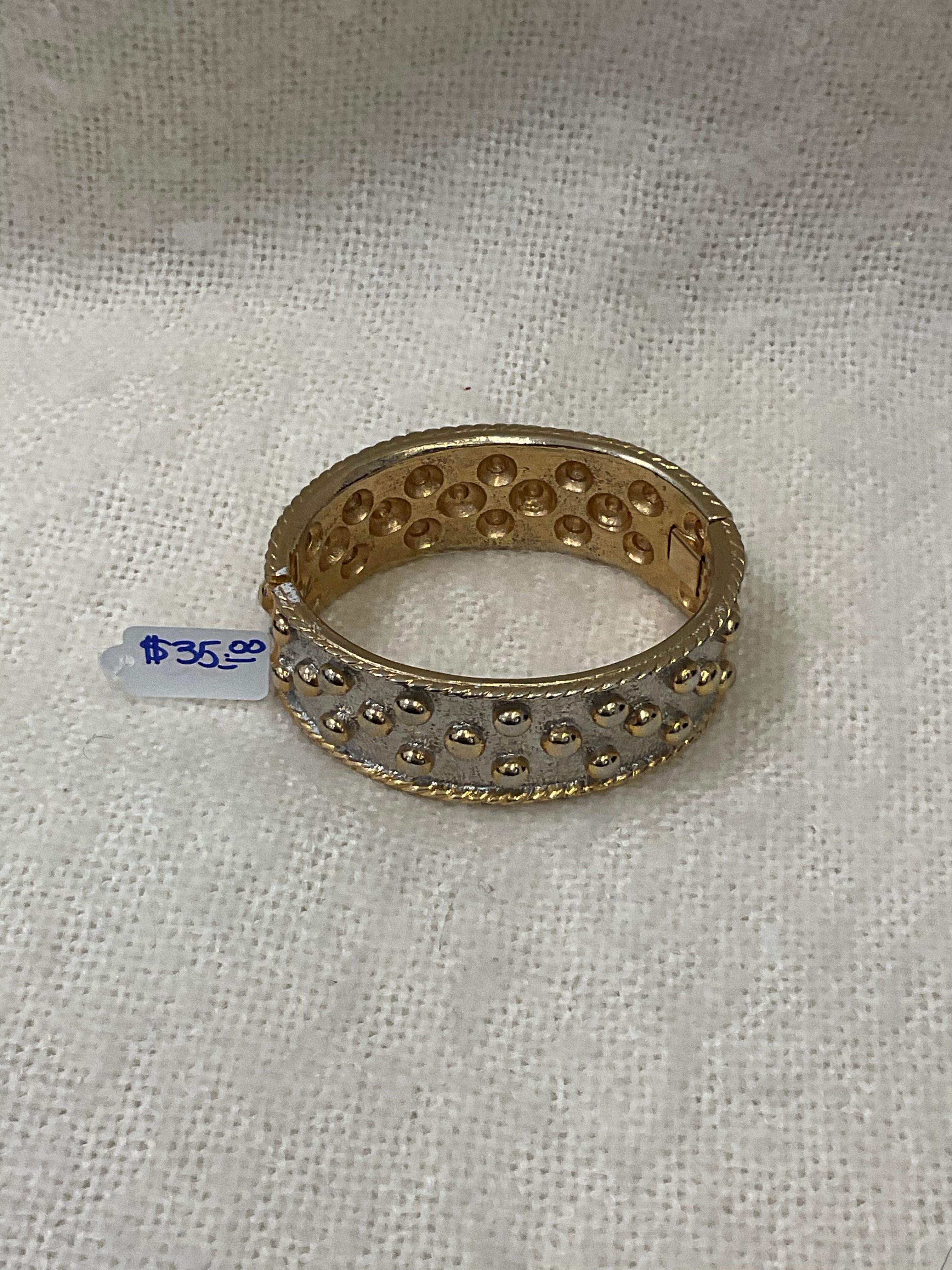 Gold Statement bracelet