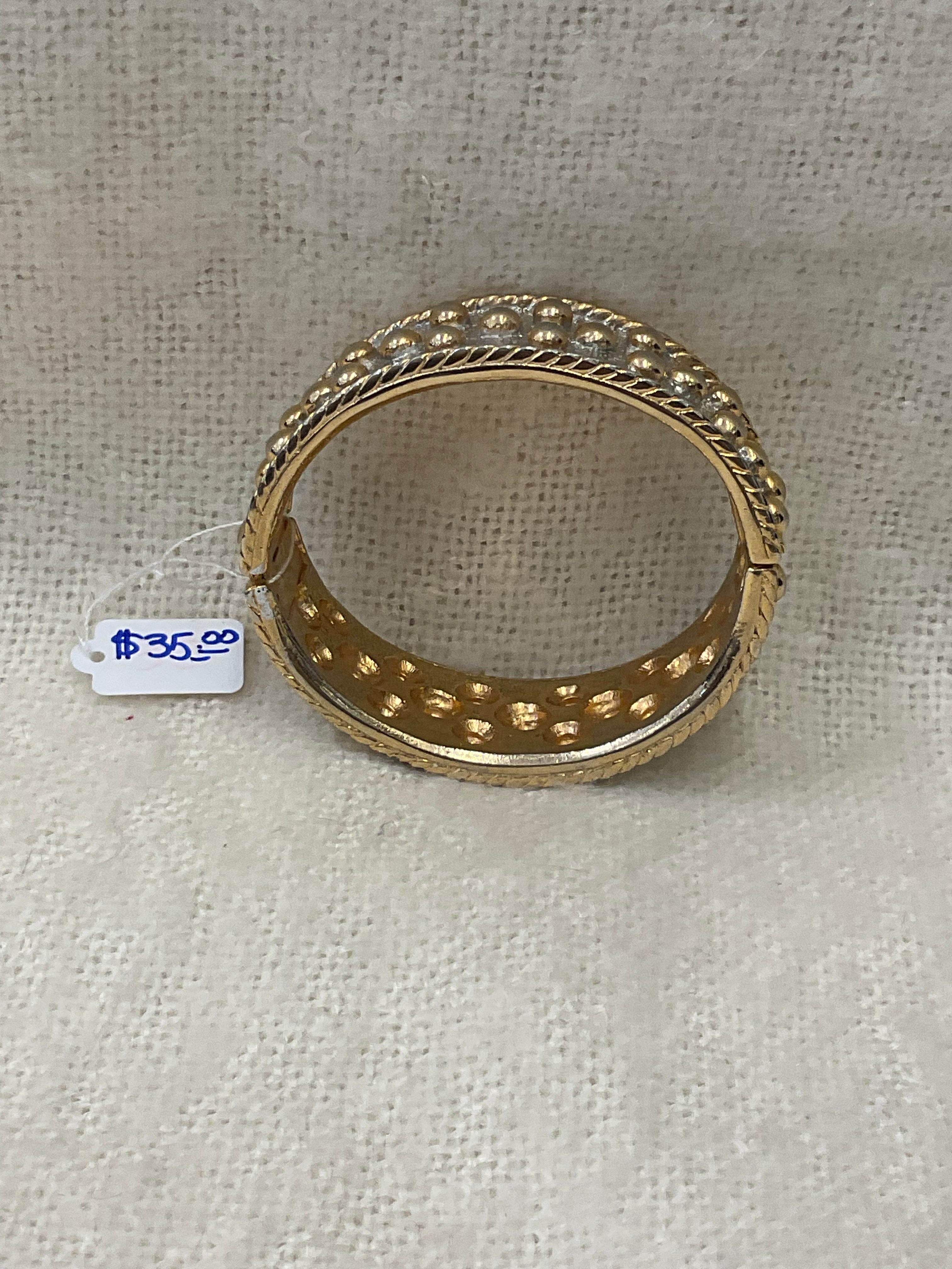 Gold Statement bracelet