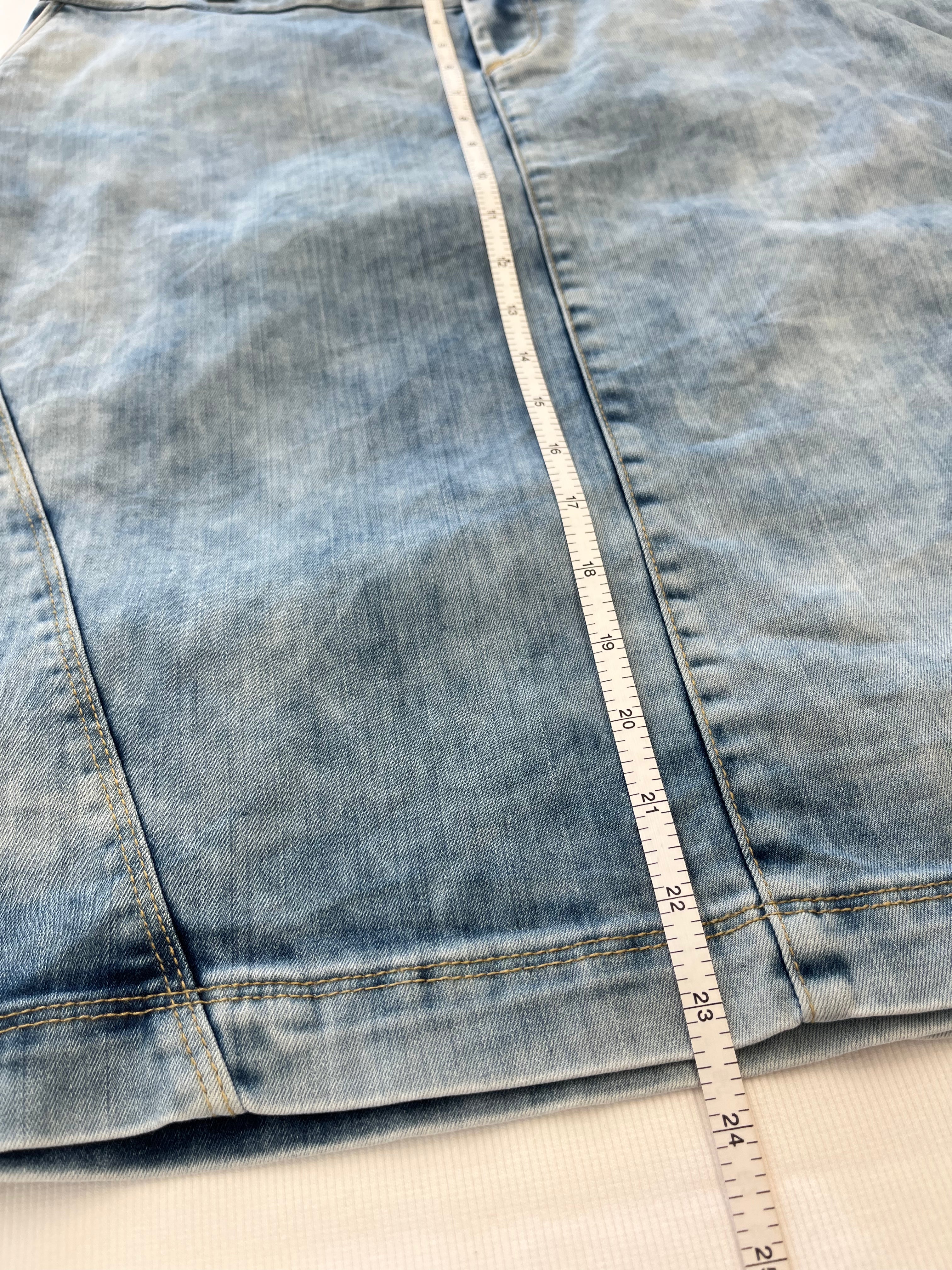 Blue Denim Skirt