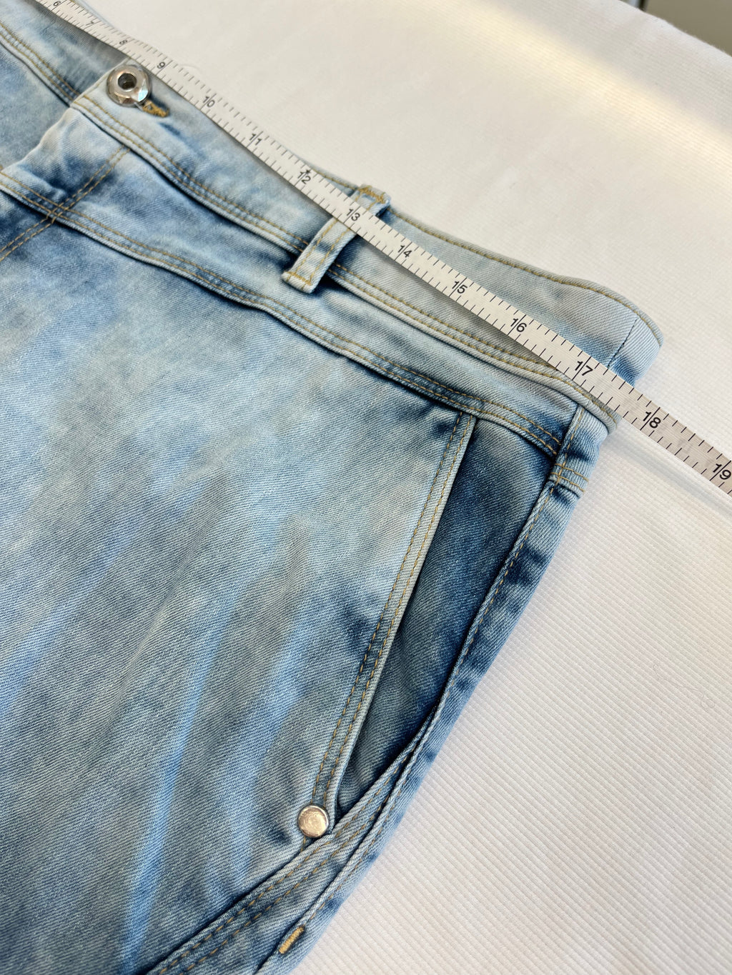 Blue Denim Skirt