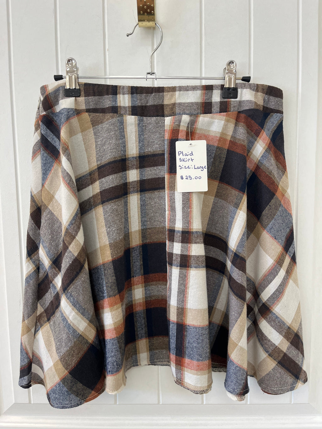 Plaid Skirt