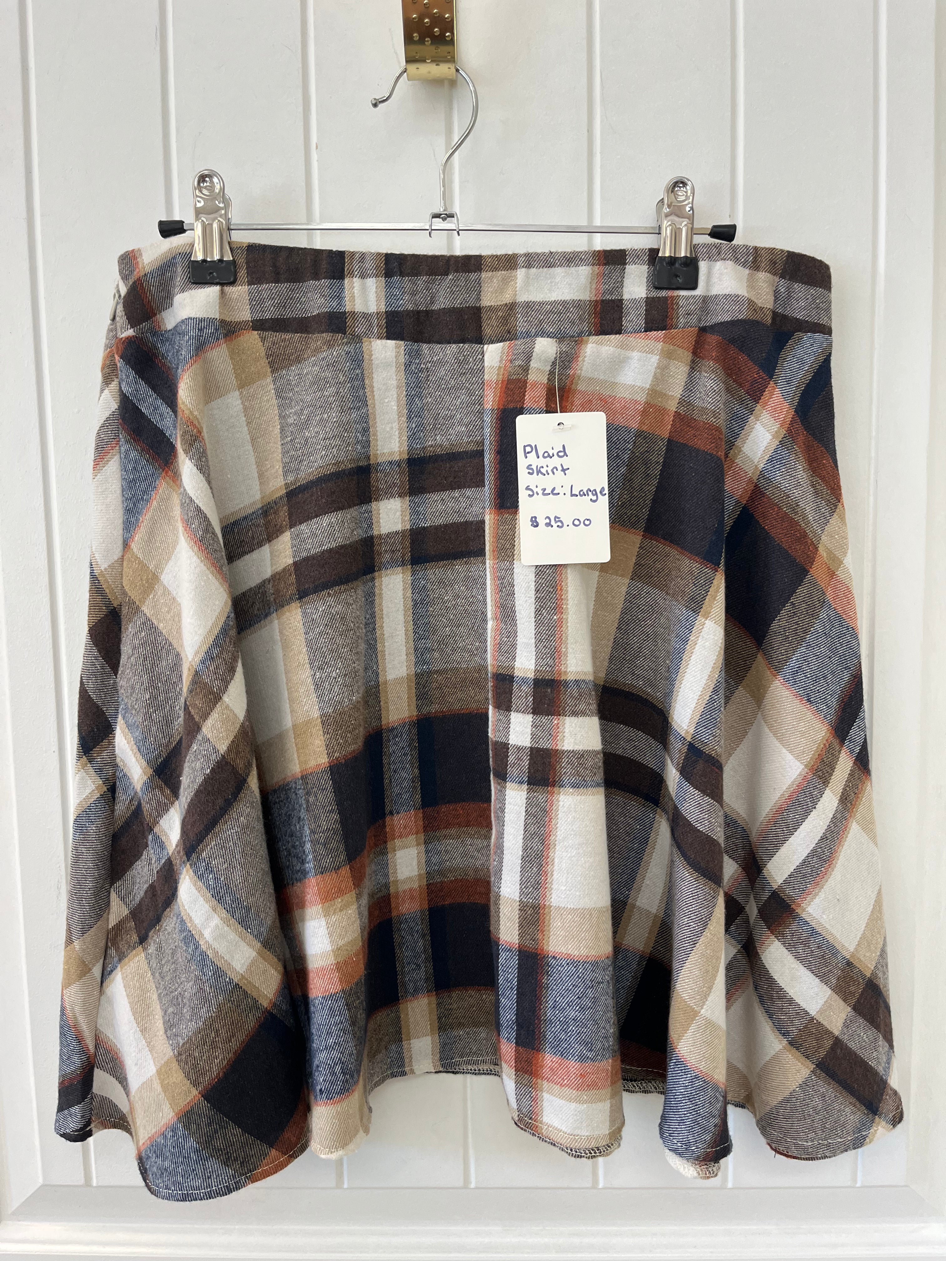 Plaid Skirt