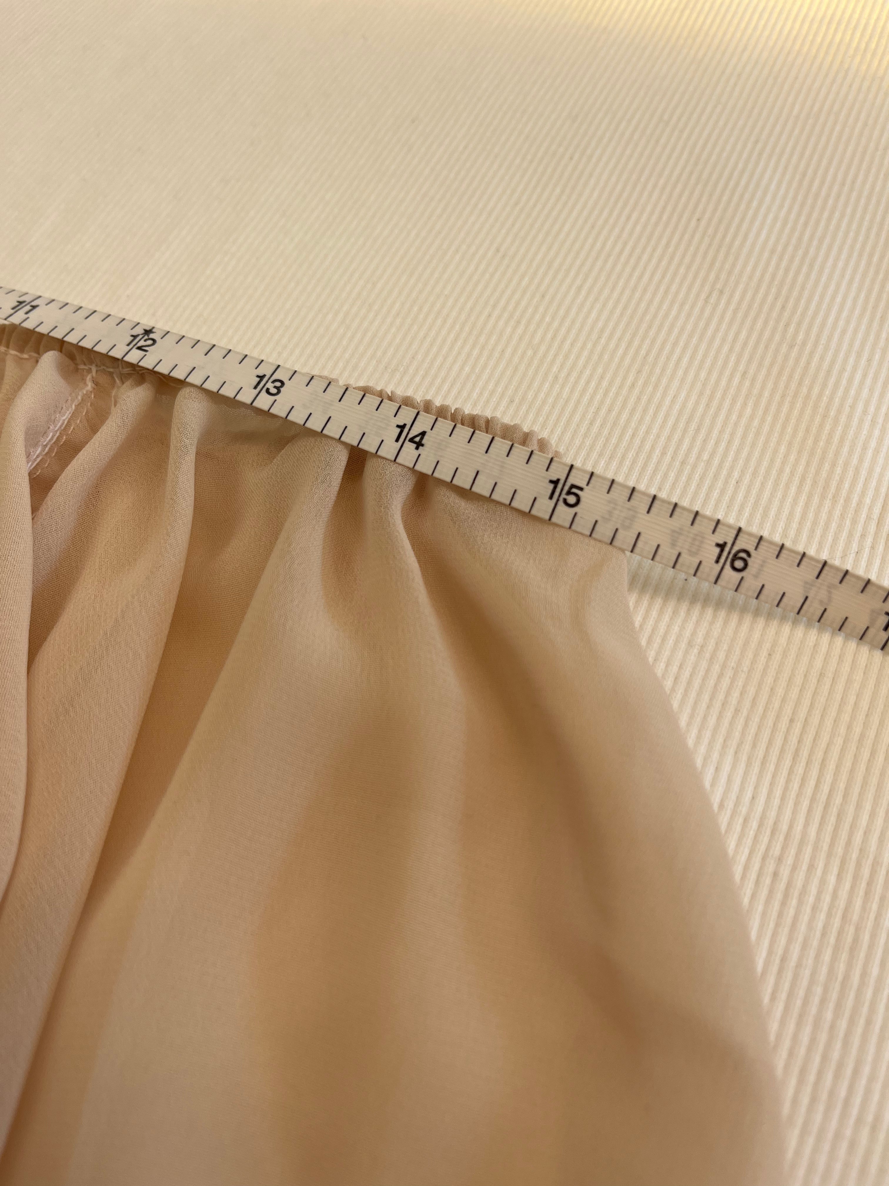 Flowy Beige Skirt