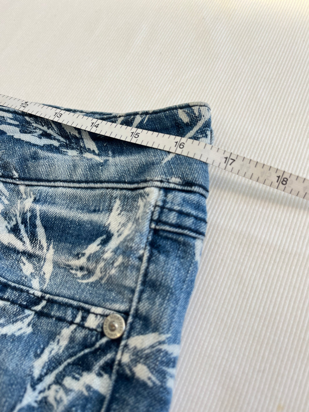 Jean Shorts With Lace