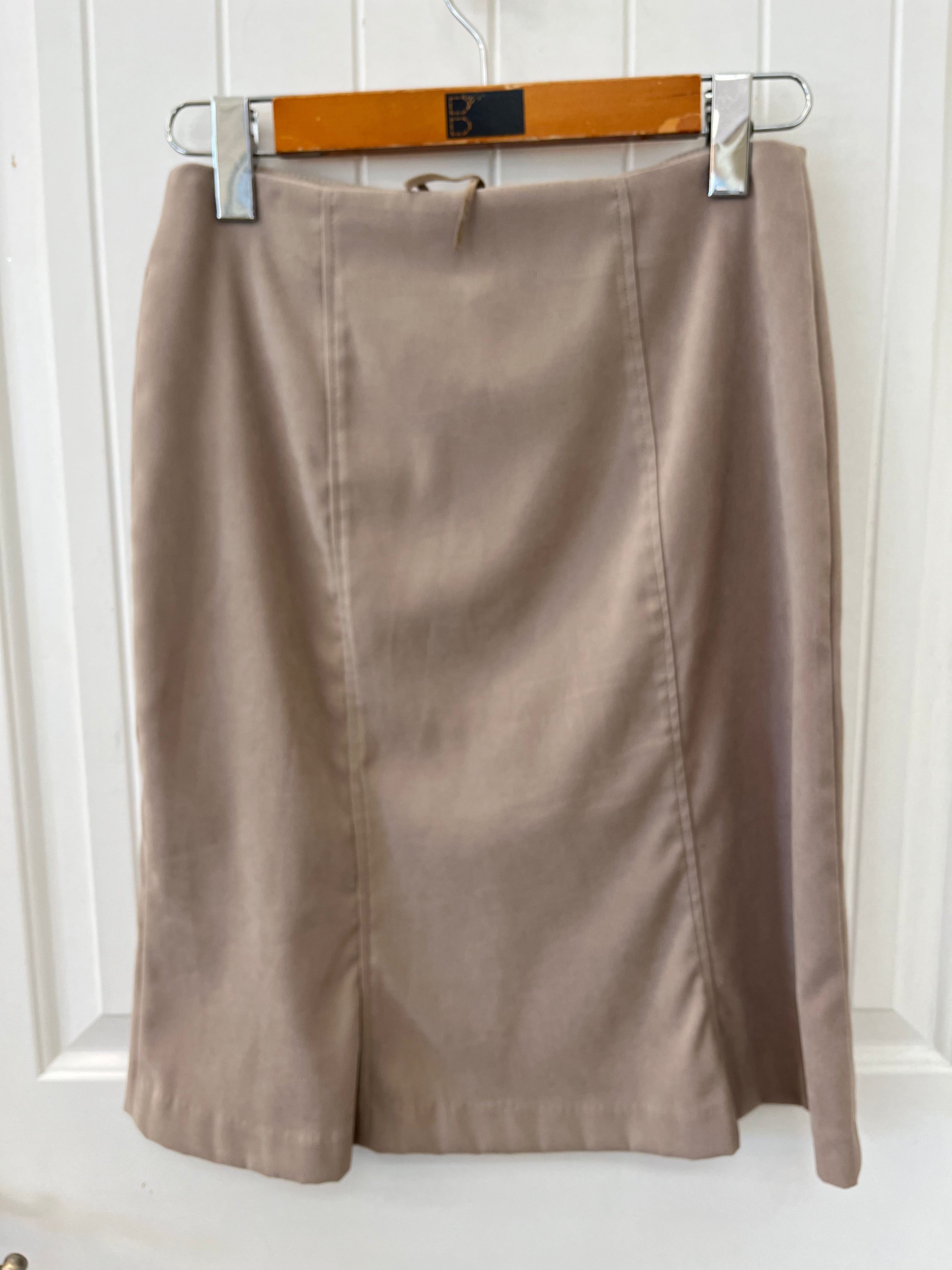 Beige Skirt