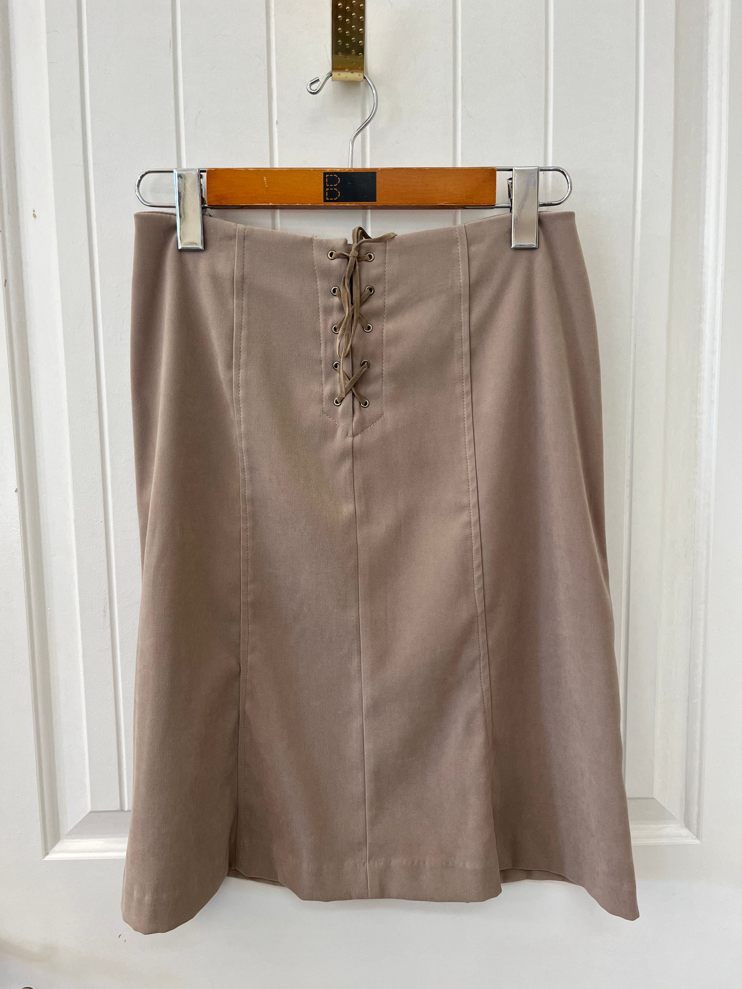 Beige Skirt