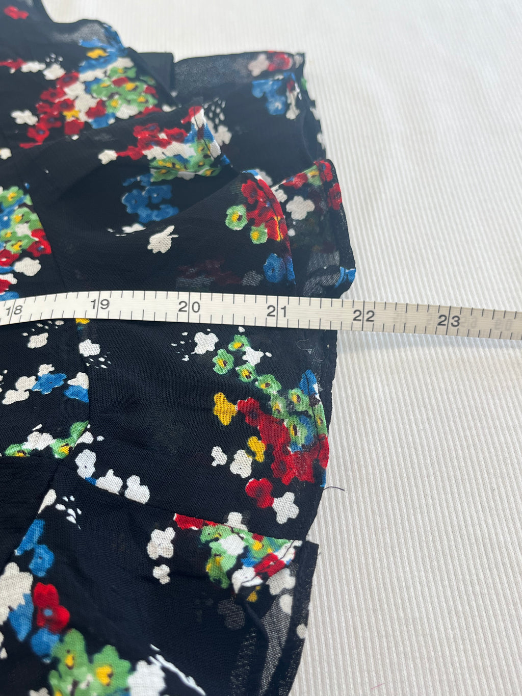 Ralph Lauren Black Floral Skirt