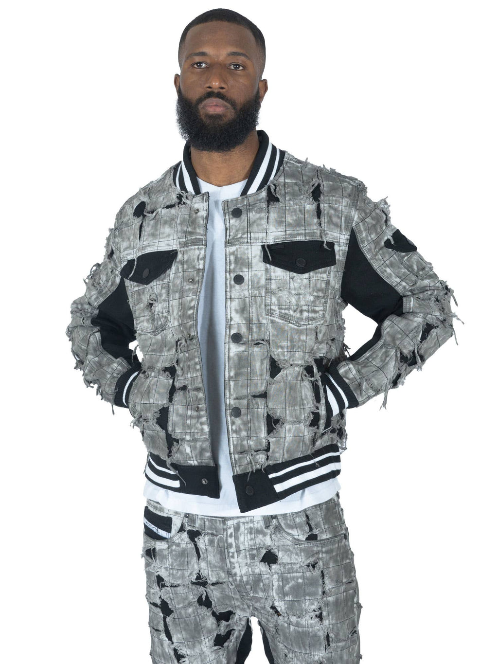M1022 Positano Jacket - Black: BLACK / 4XB