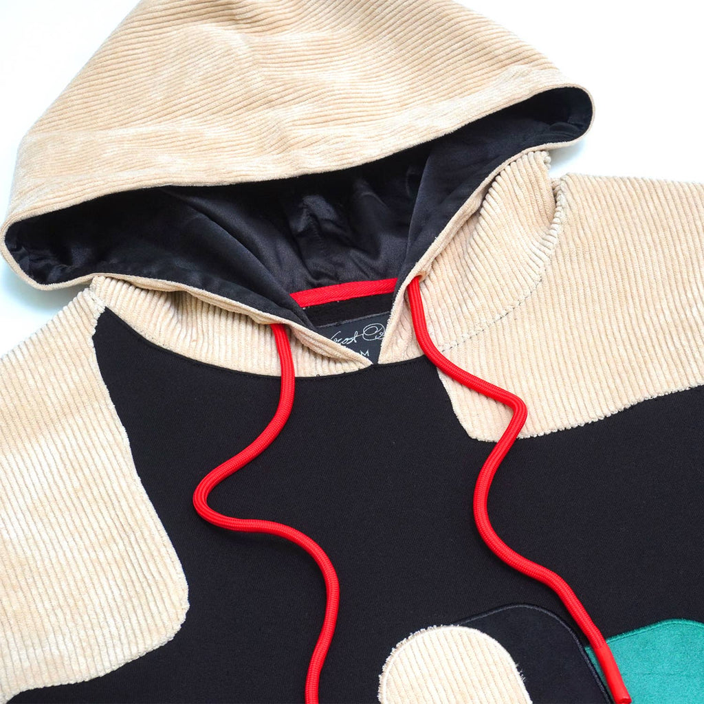 F5755 Frost Monalisa Hoodie - Black: Black / 4XB